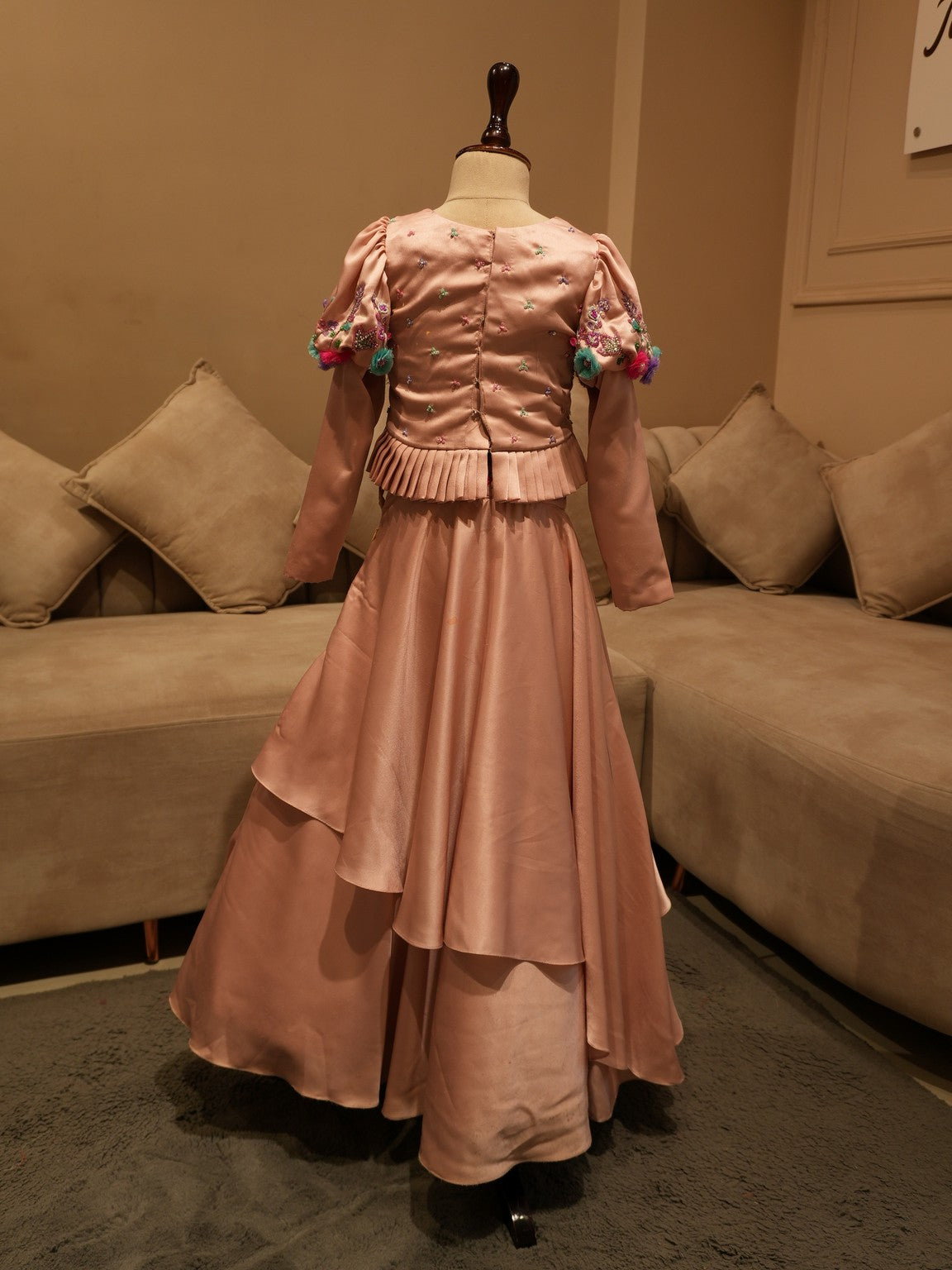 Lilac kids dress