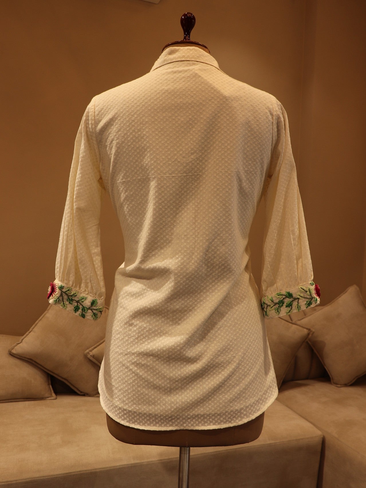 Pearl white Co-ORD Set