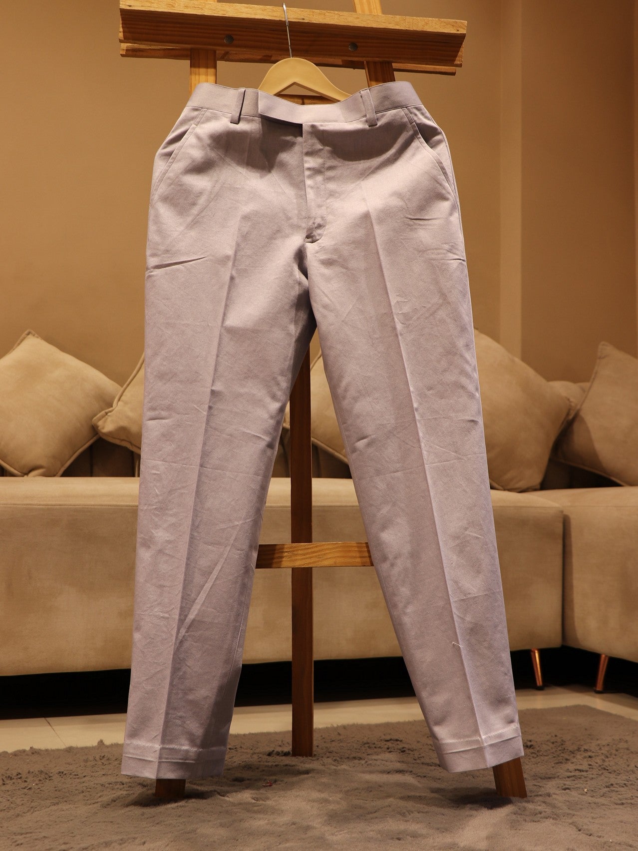 Ice blue crane mens neheru jacket with kurt pants
