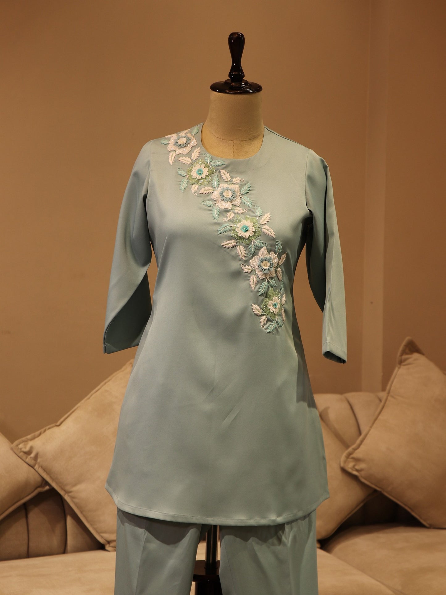 Sea green co-ord set