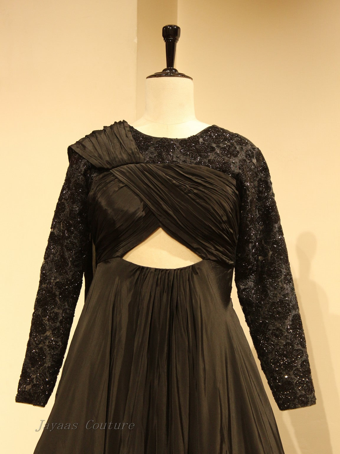 Black gown