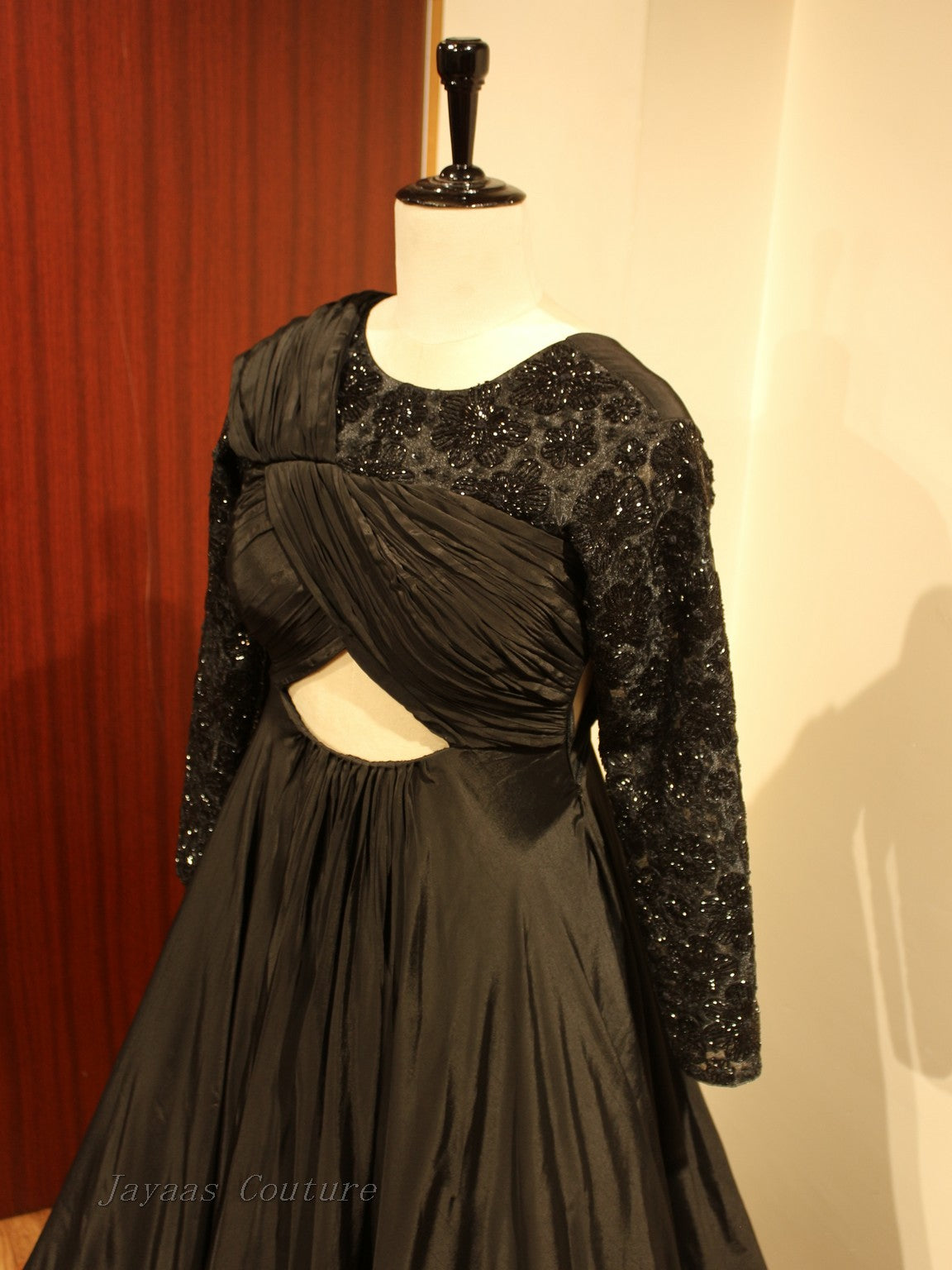 Black gown