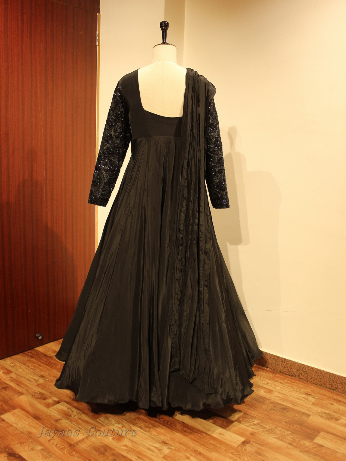 Black gown