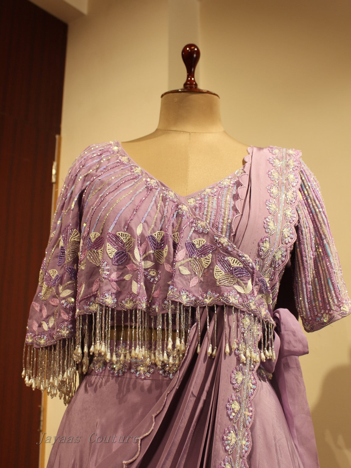 Lavander lehenga set