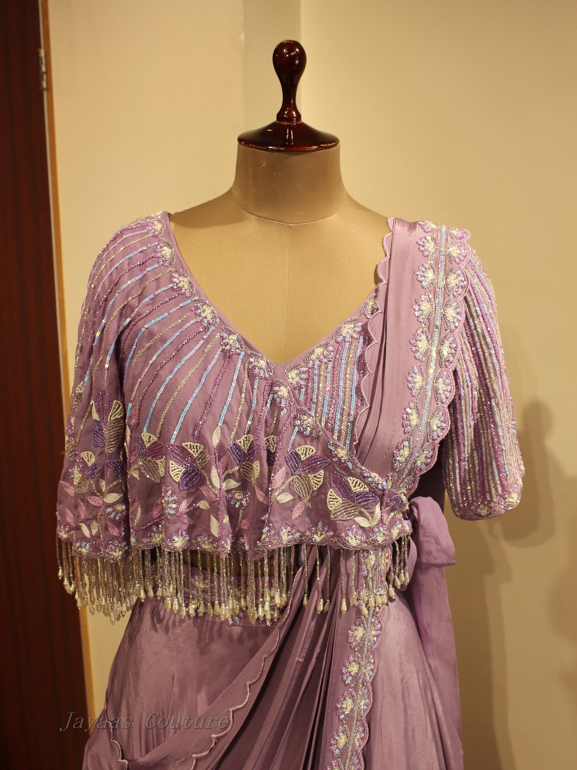 Lavander lehenga set