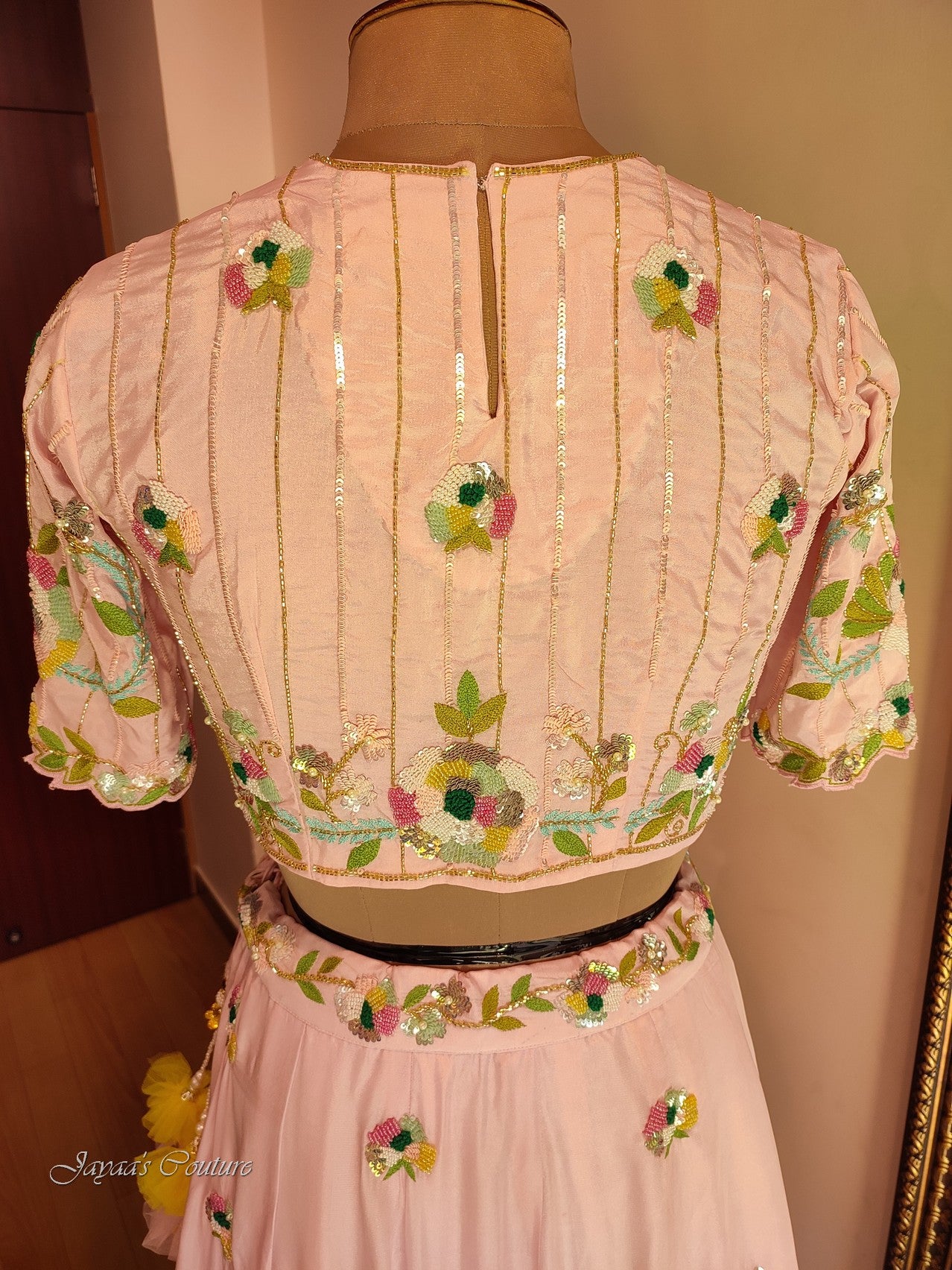 Pink lehenga set