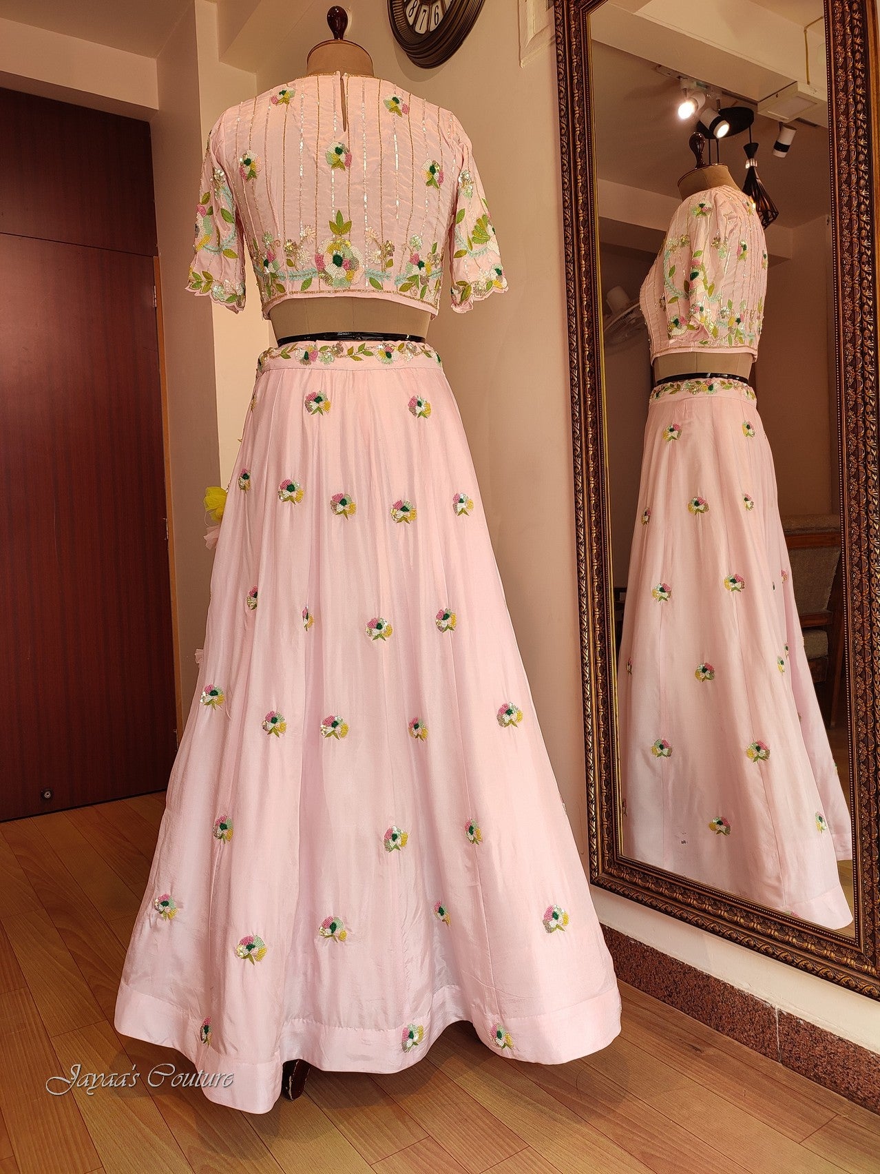Pink lehenga set