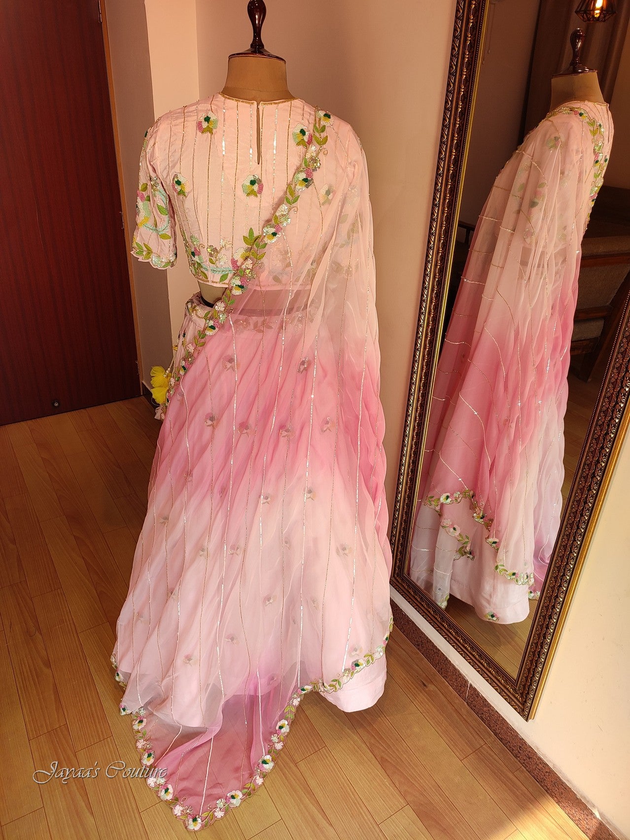 Pink lehenga set