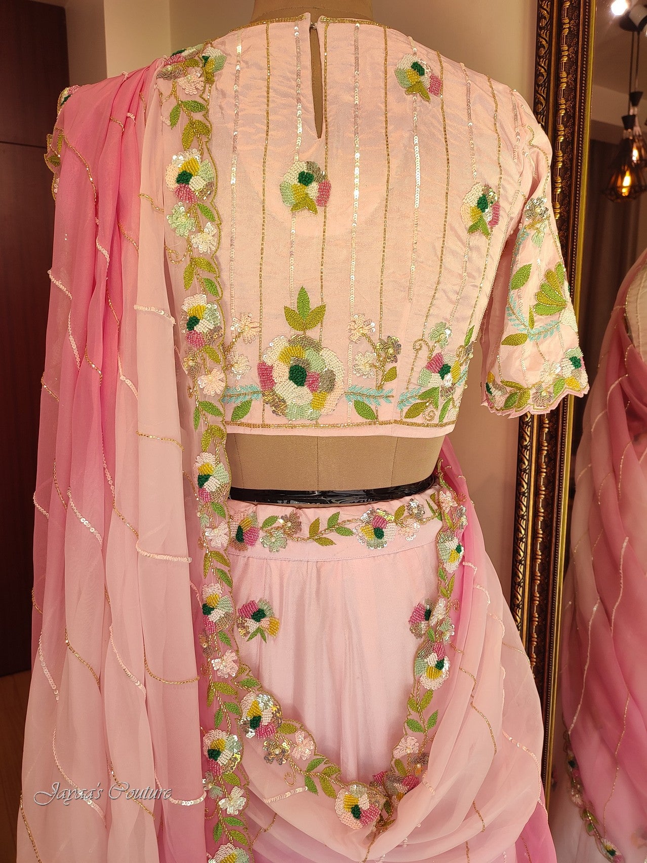 Pink lehenga set