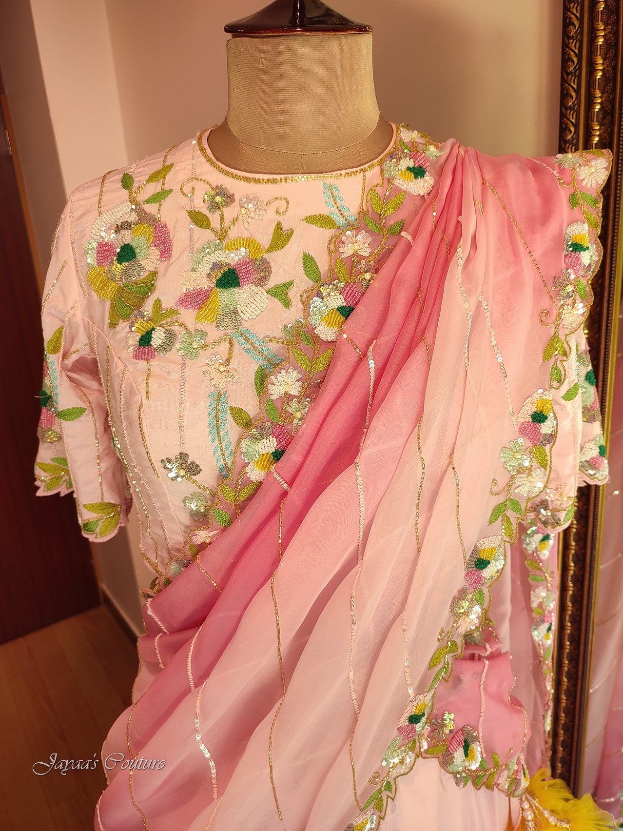 Pink lehenga set