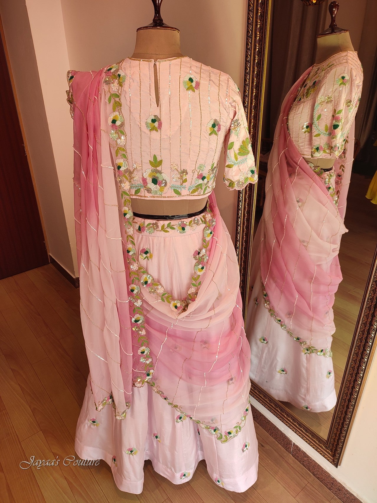 Pink lehenga set