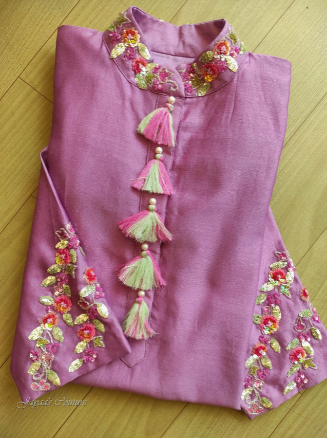 Mauve kurta