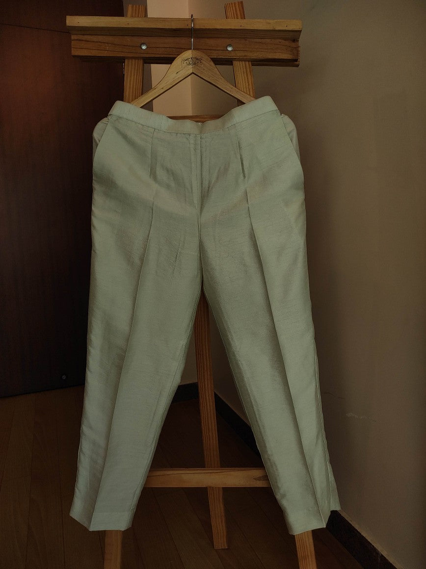 Nude Grey Kurta Pants dupatta