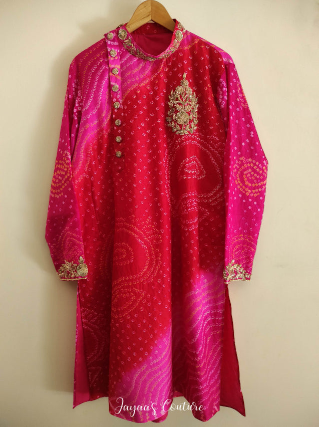 shaded bandej Embroidered kurta