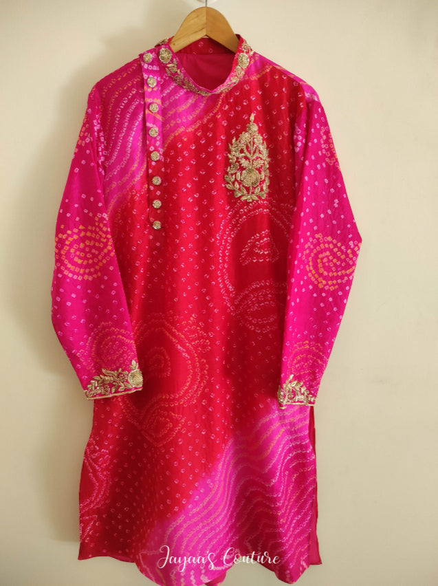 shaded bandej Embroidered kurta