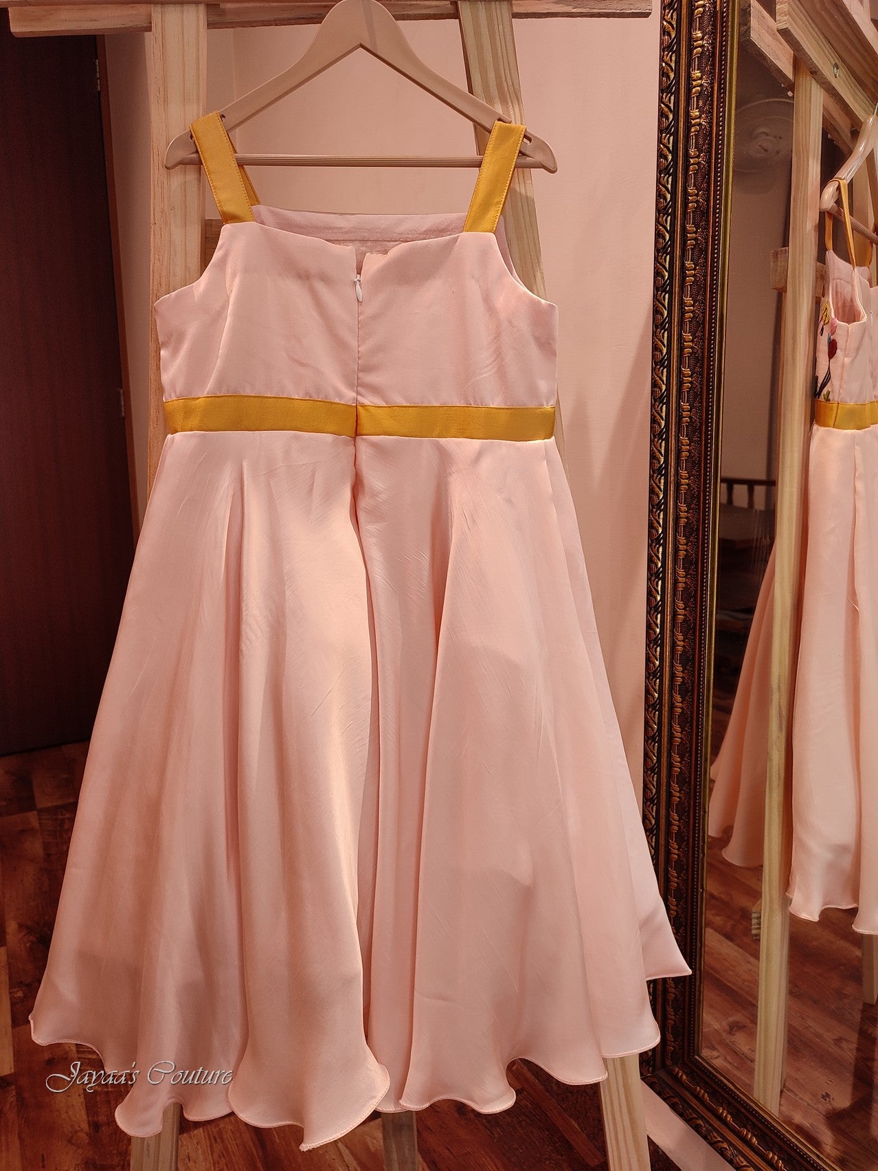 Peach Dress