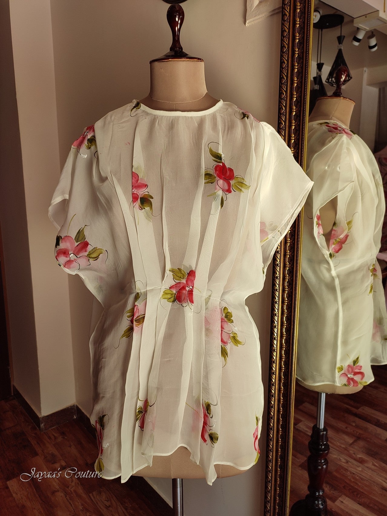 Off white Hand painted top