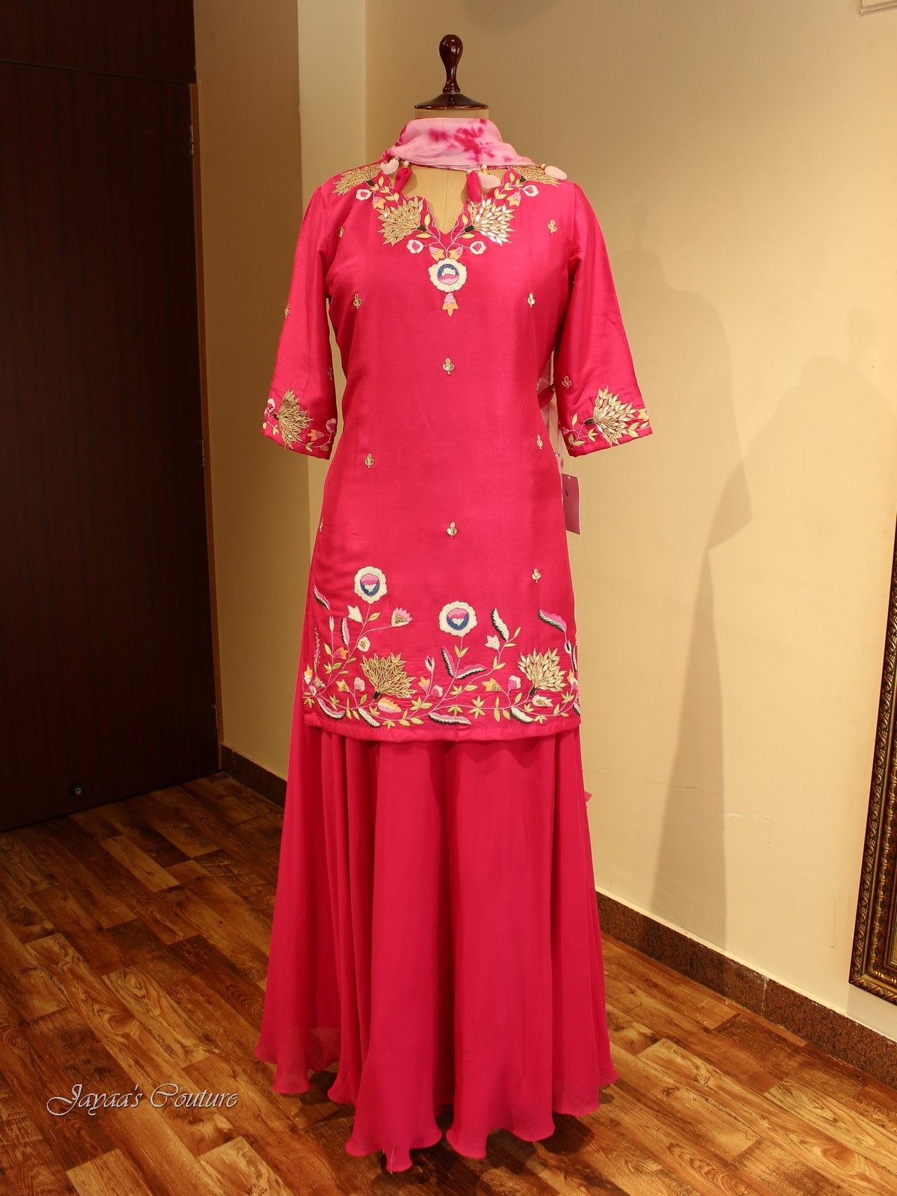 Rani Kurta with skirt and dupatta