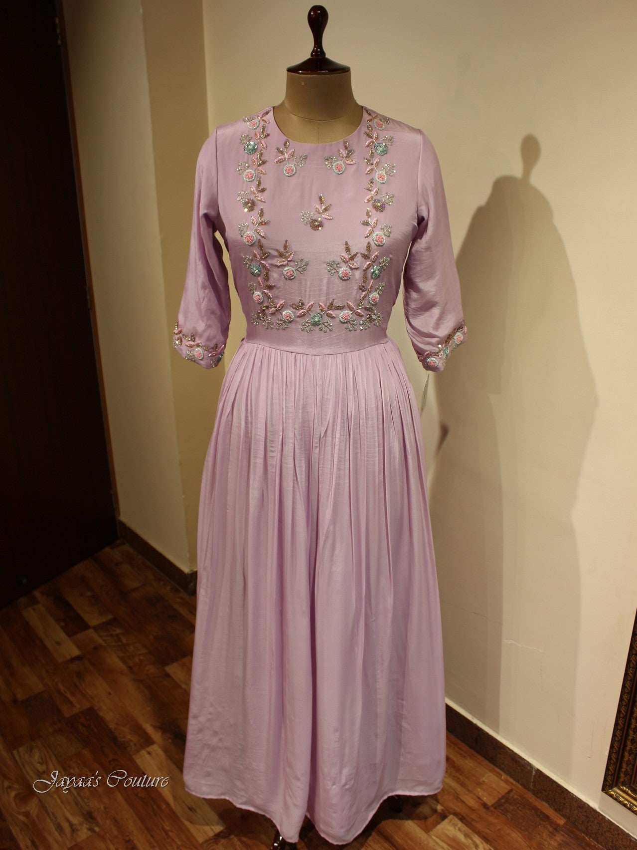 Lavendar gown