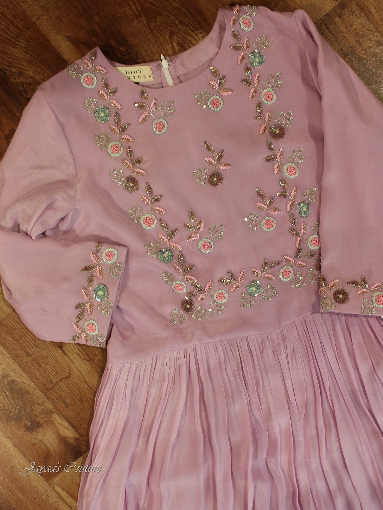 Lavendar gown