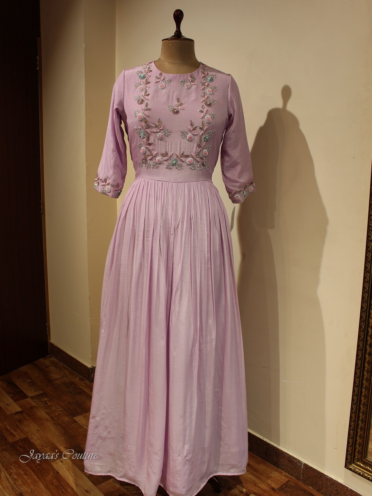 Lavendar gown