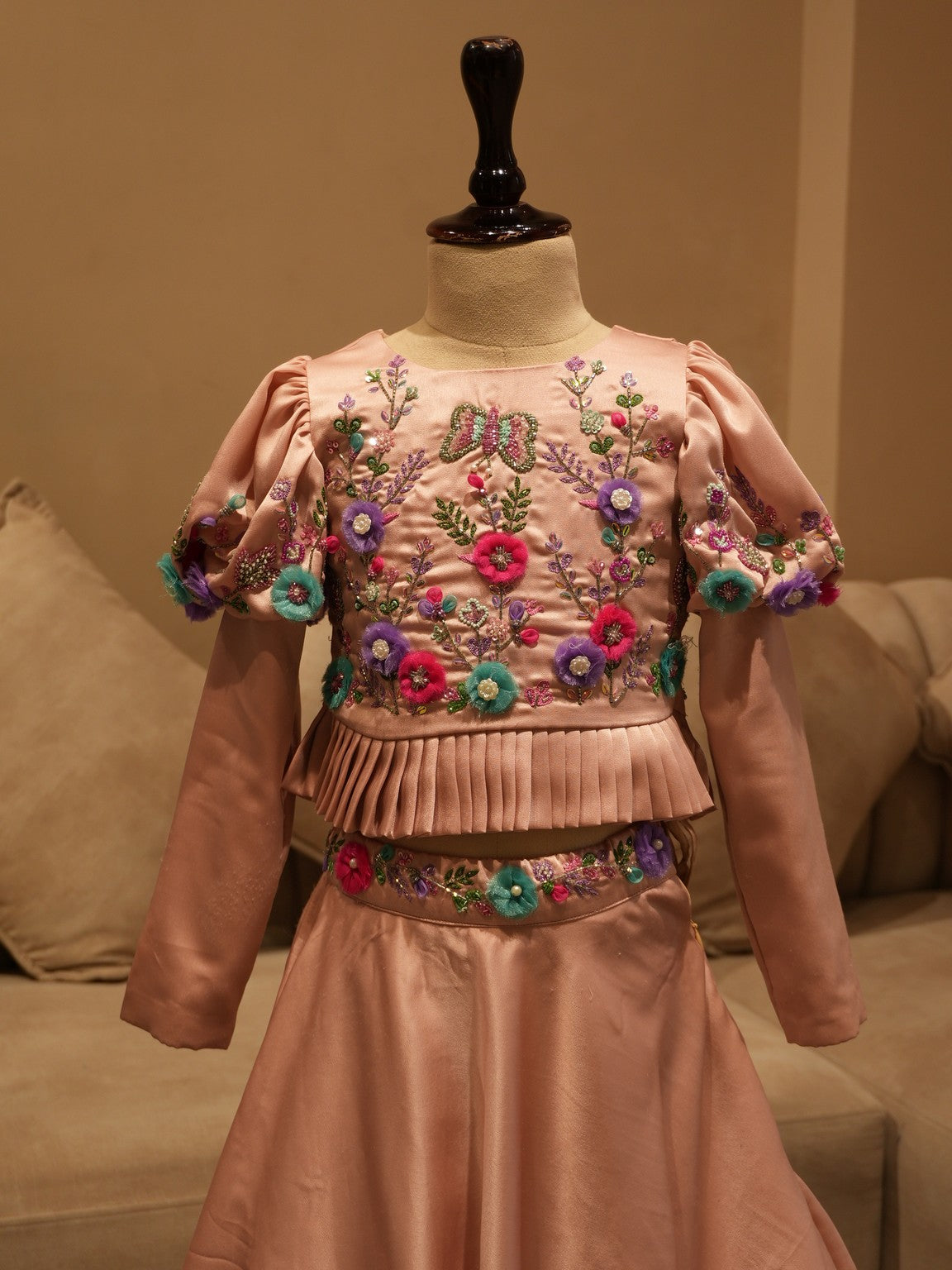 Lilac kids dress