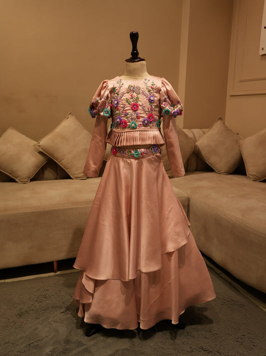 Lilac kids dress