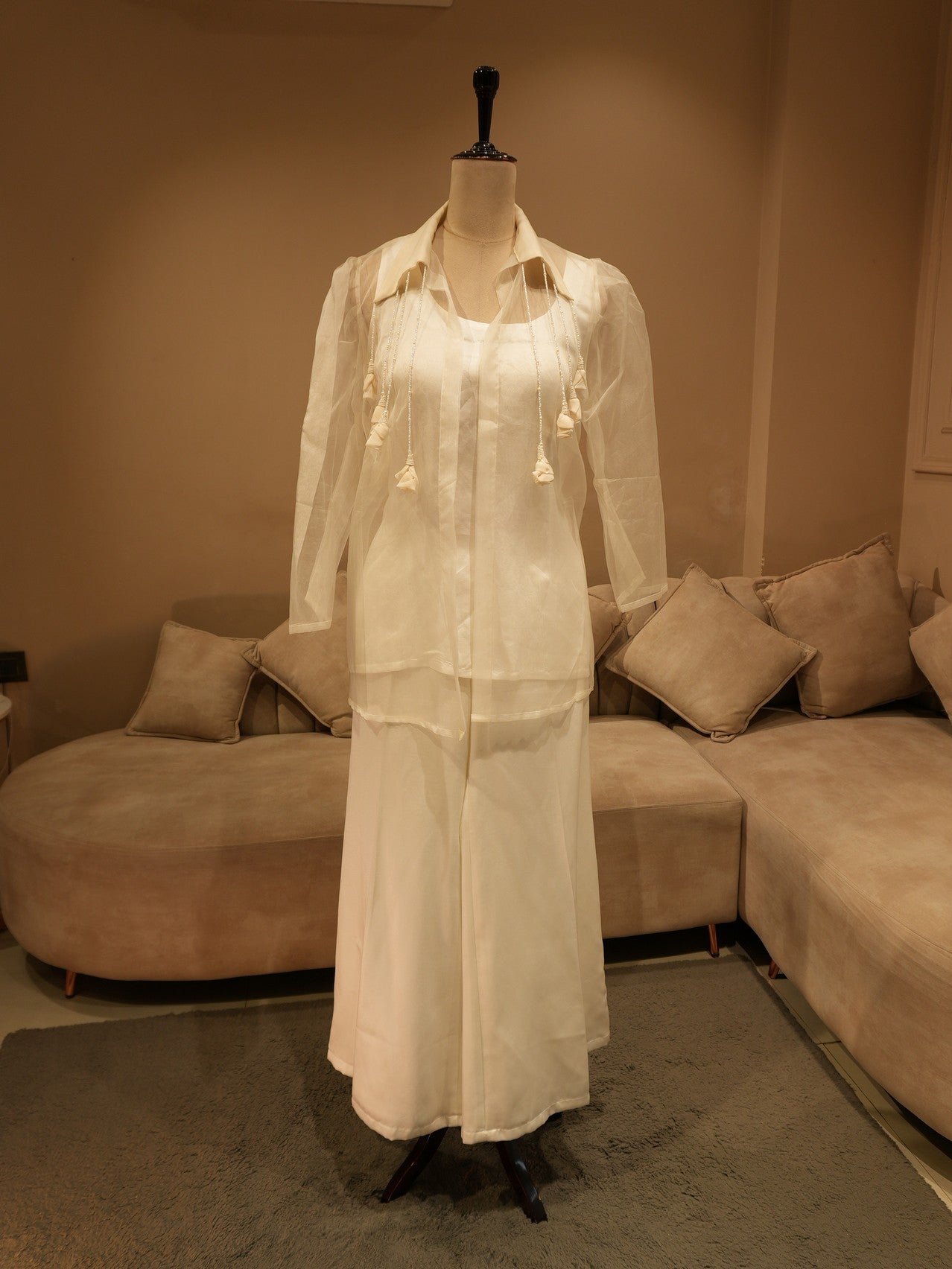 White coord set