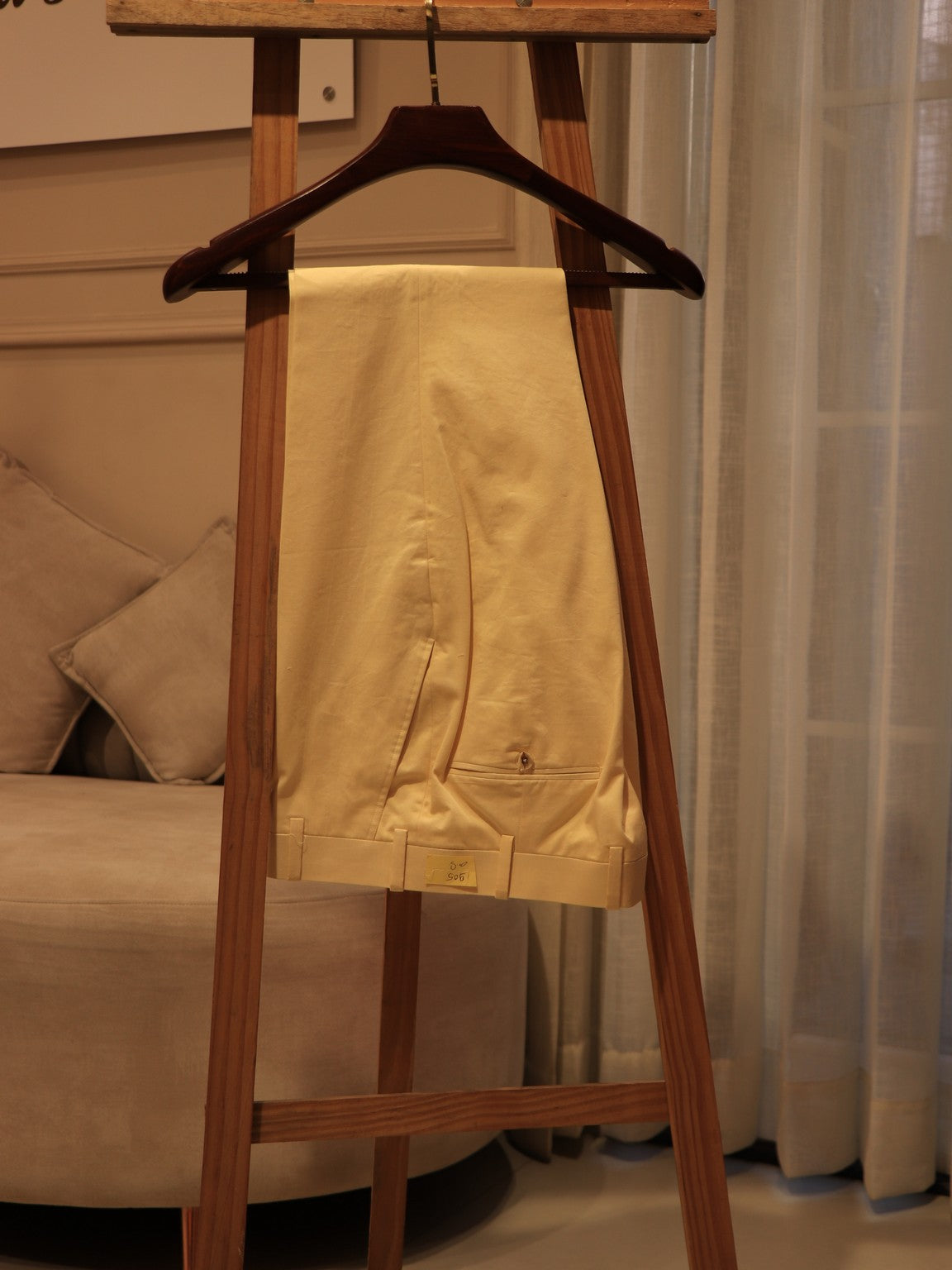 Yellow shaded mens hand painted mens indo western