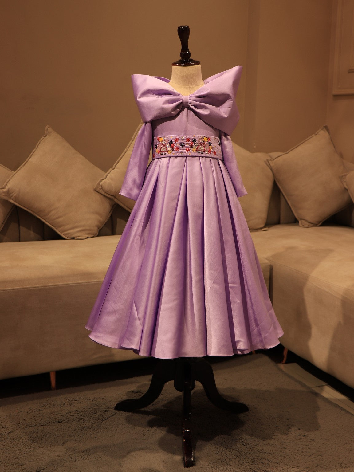 lavander kids dress