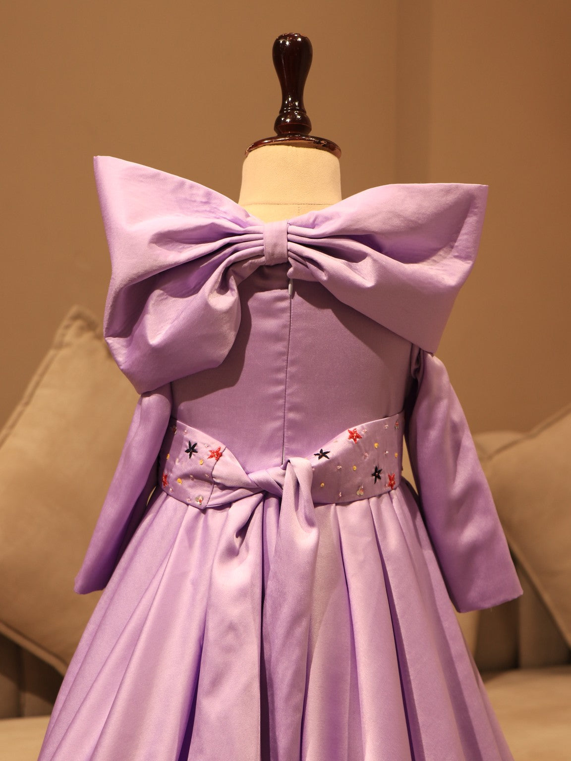 lavander kids dress
