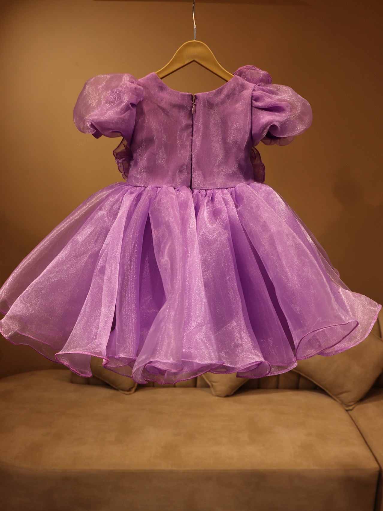 Lavender kids dress