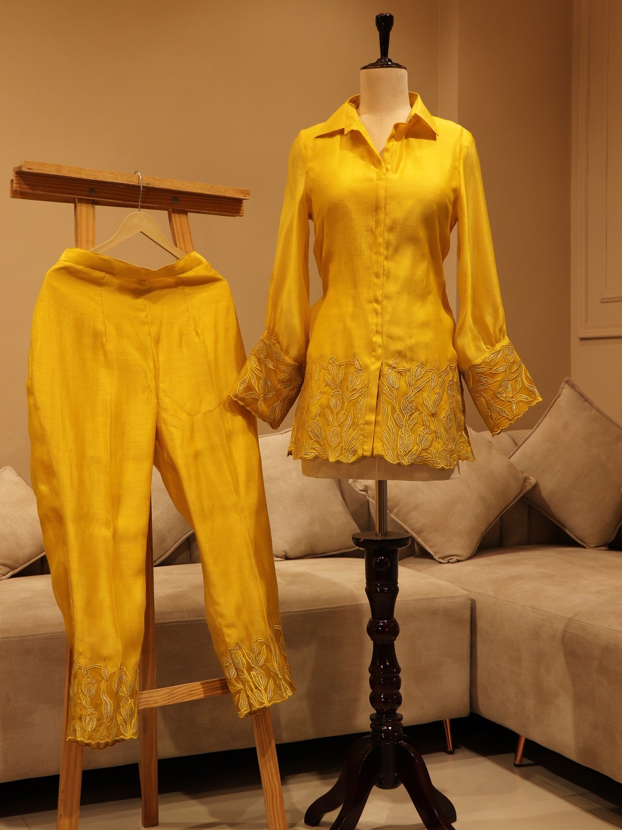 Mango yellow CO-ORD SET