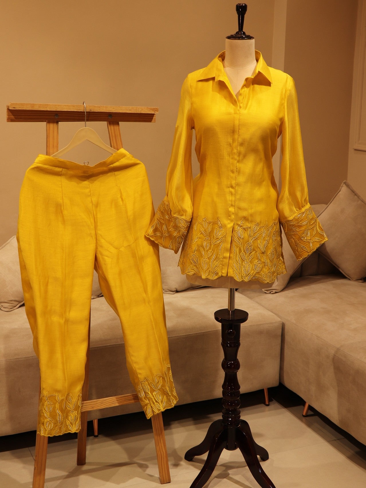 Mango yellow CO-ORD SET