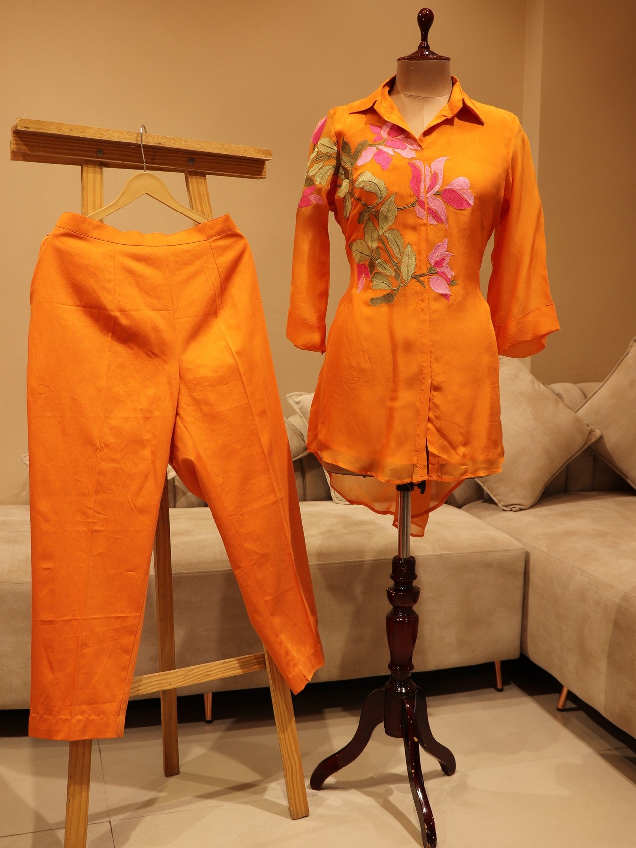 Citrus orange CO-ORD SET