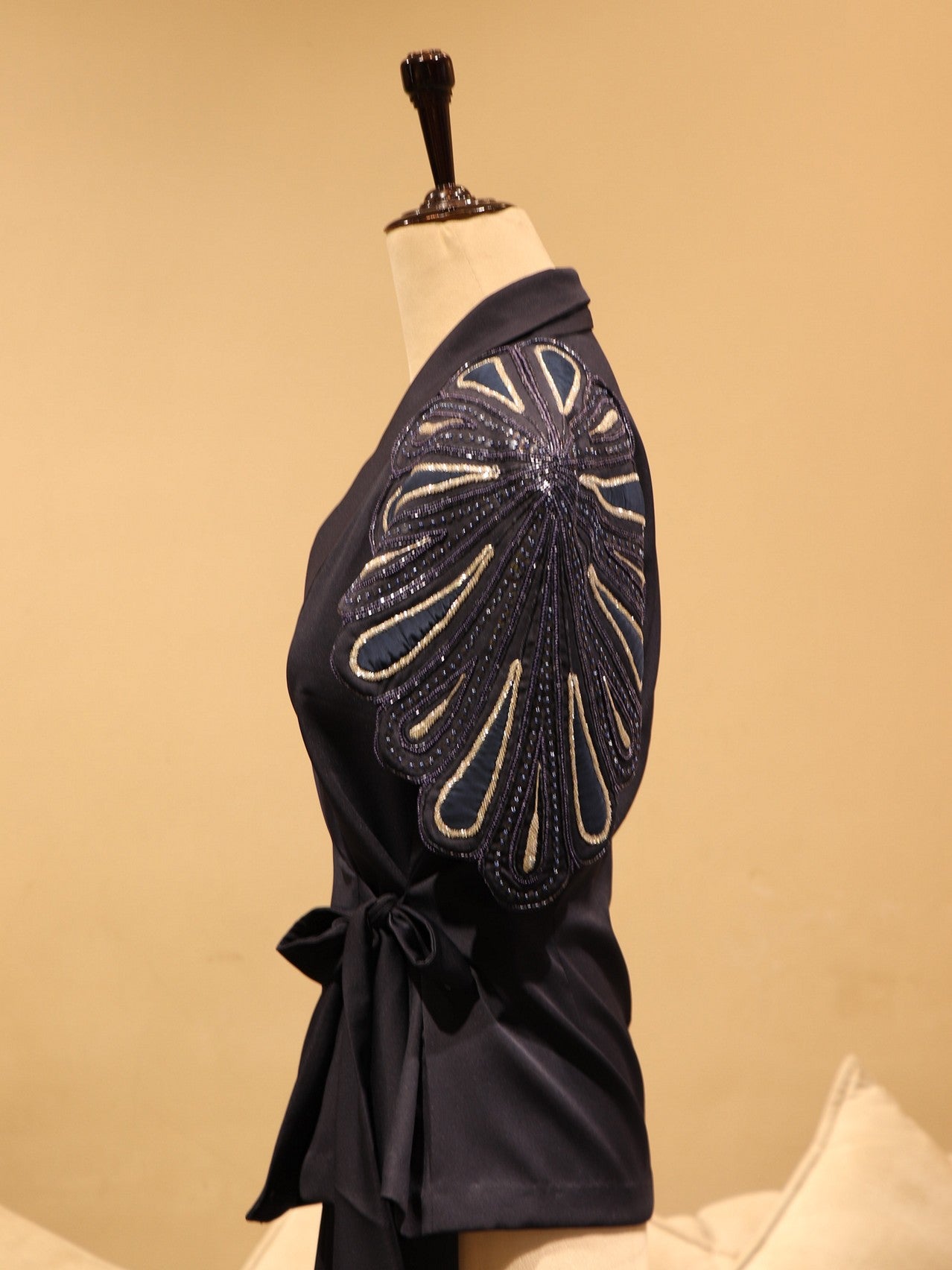 Navy blue blazer co-ord set