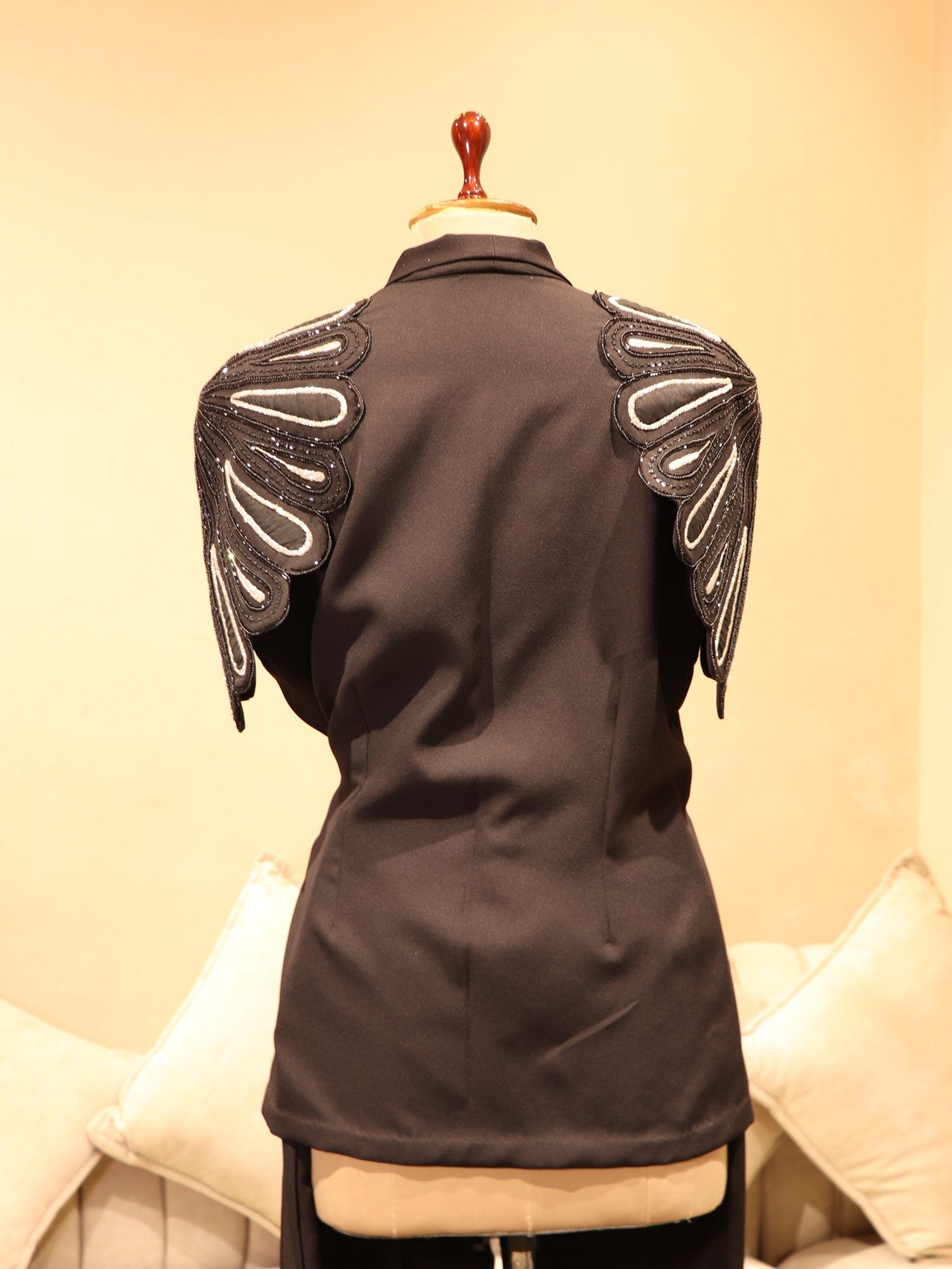 Black blazer co-ord set