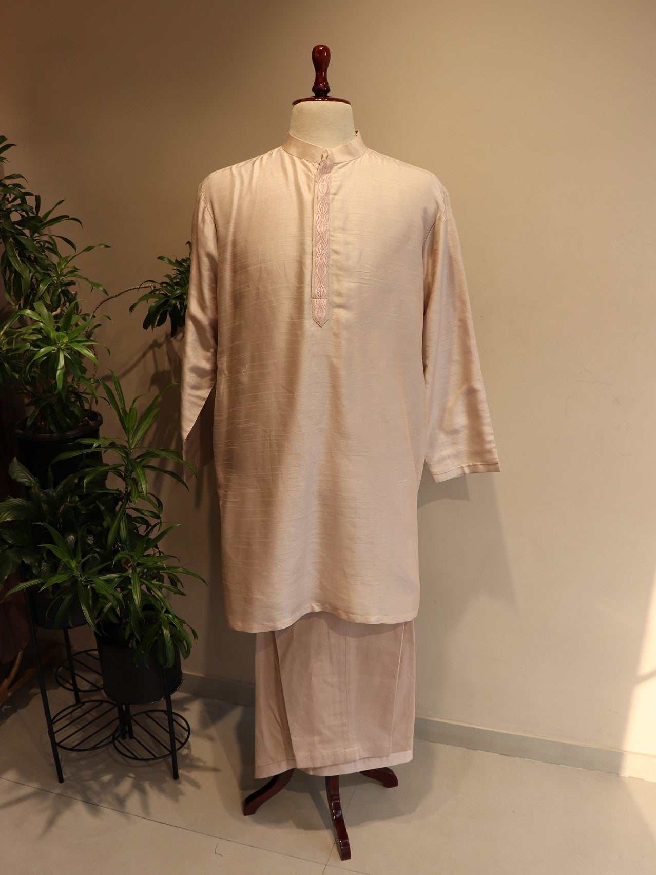 Mauve  mens indo western