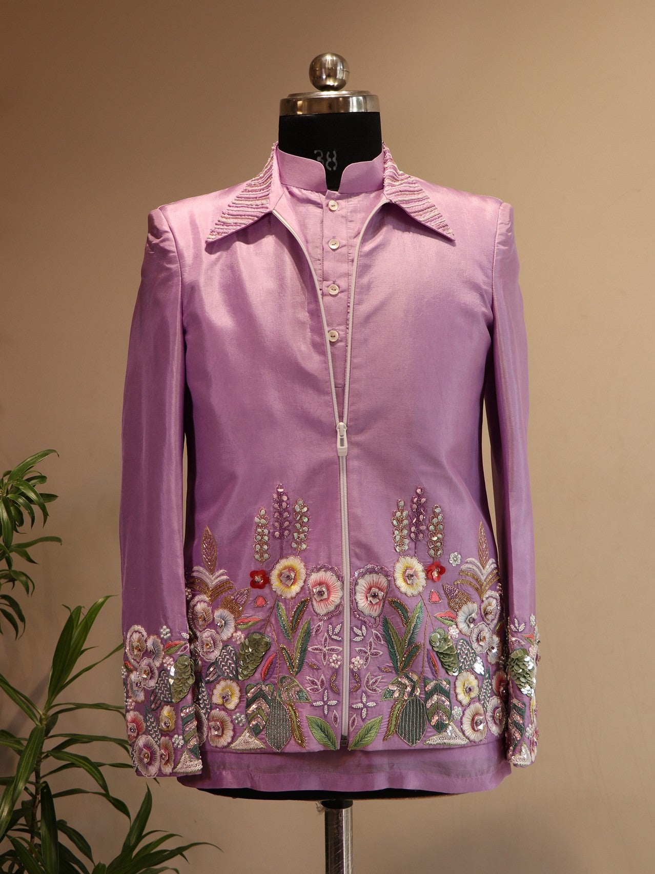 Lavander mens bomber jacket shirt pant