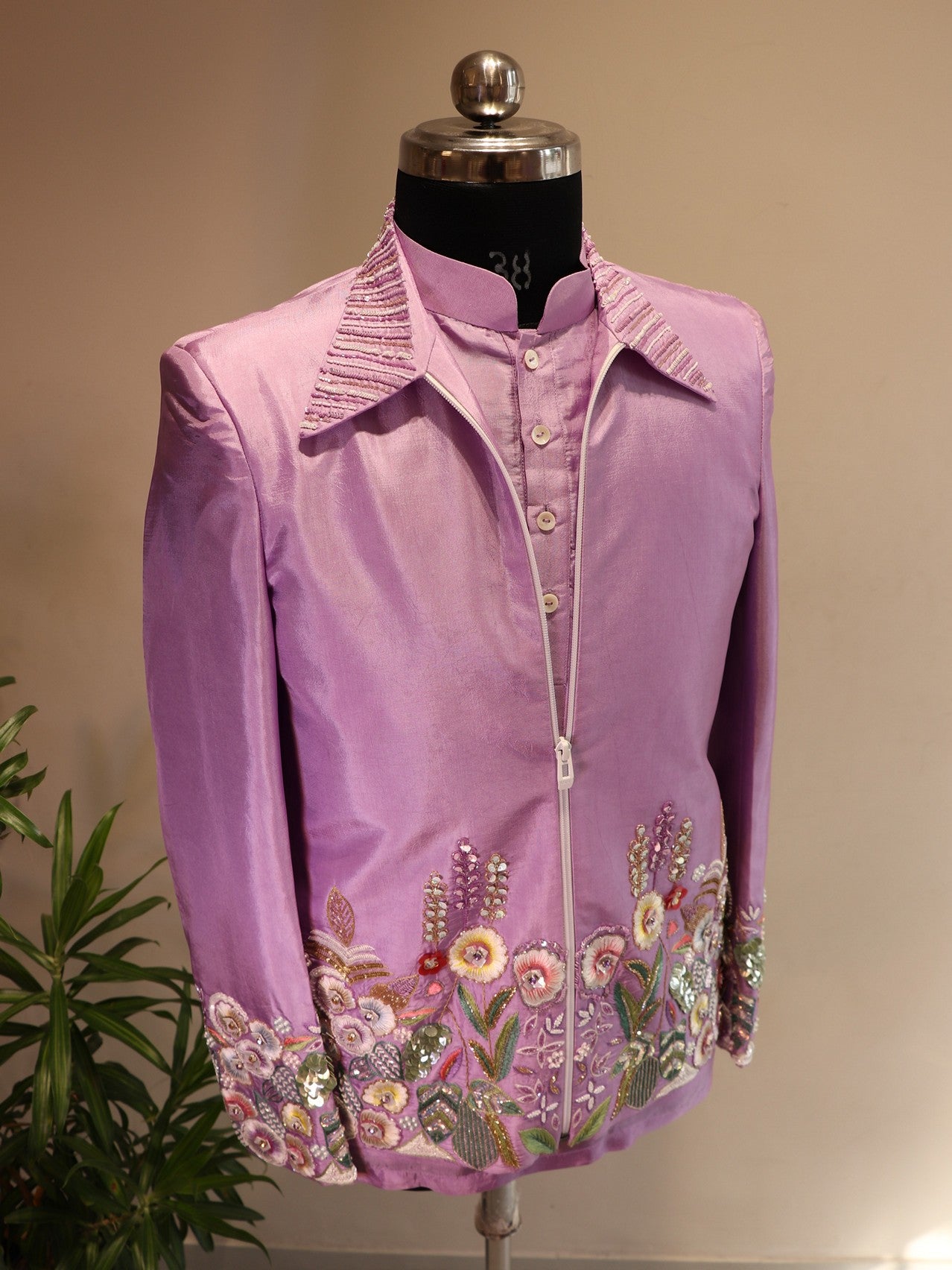 Lavander mens bomber jacket shirt pant