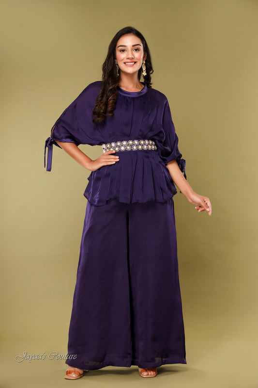 Dark purple co-ord set