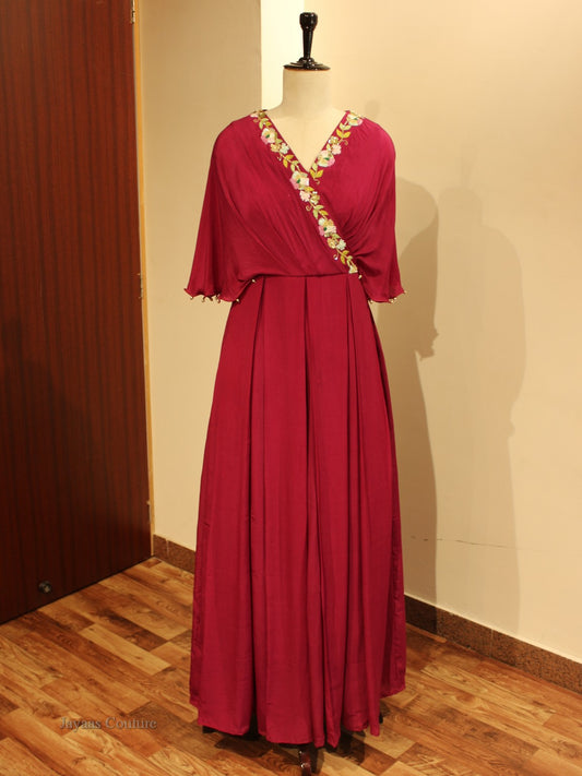 Maroon Gown