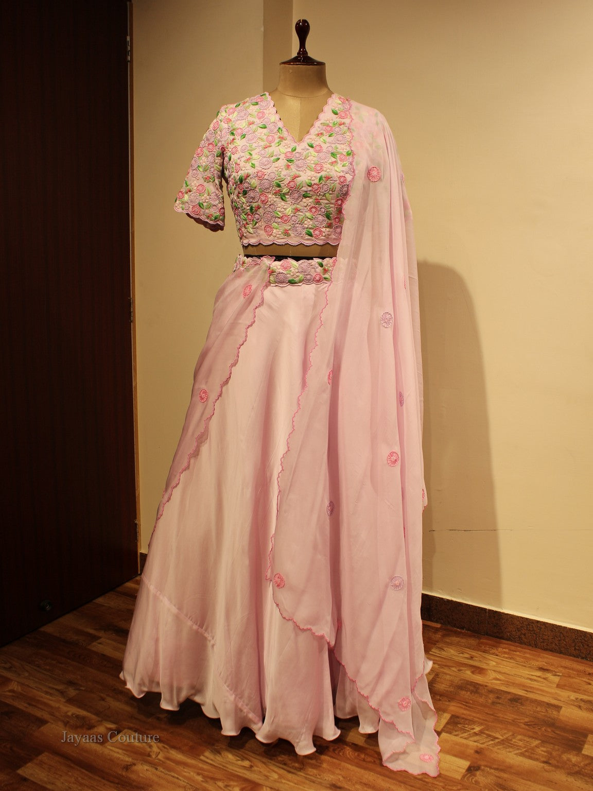 Lavander lehenga with dupatta