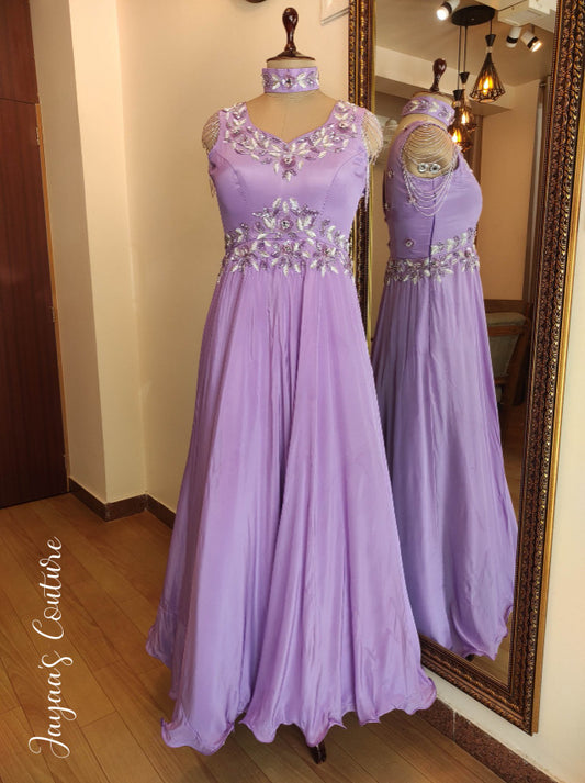 Lanvder gown