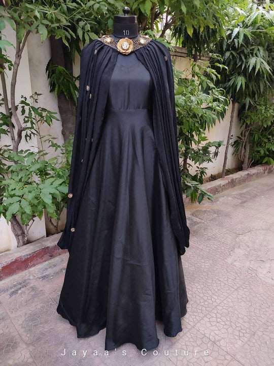 Black gown