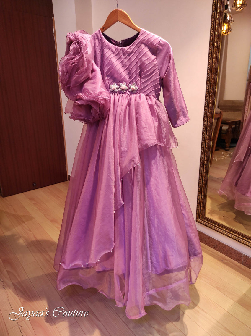 Lavender gown