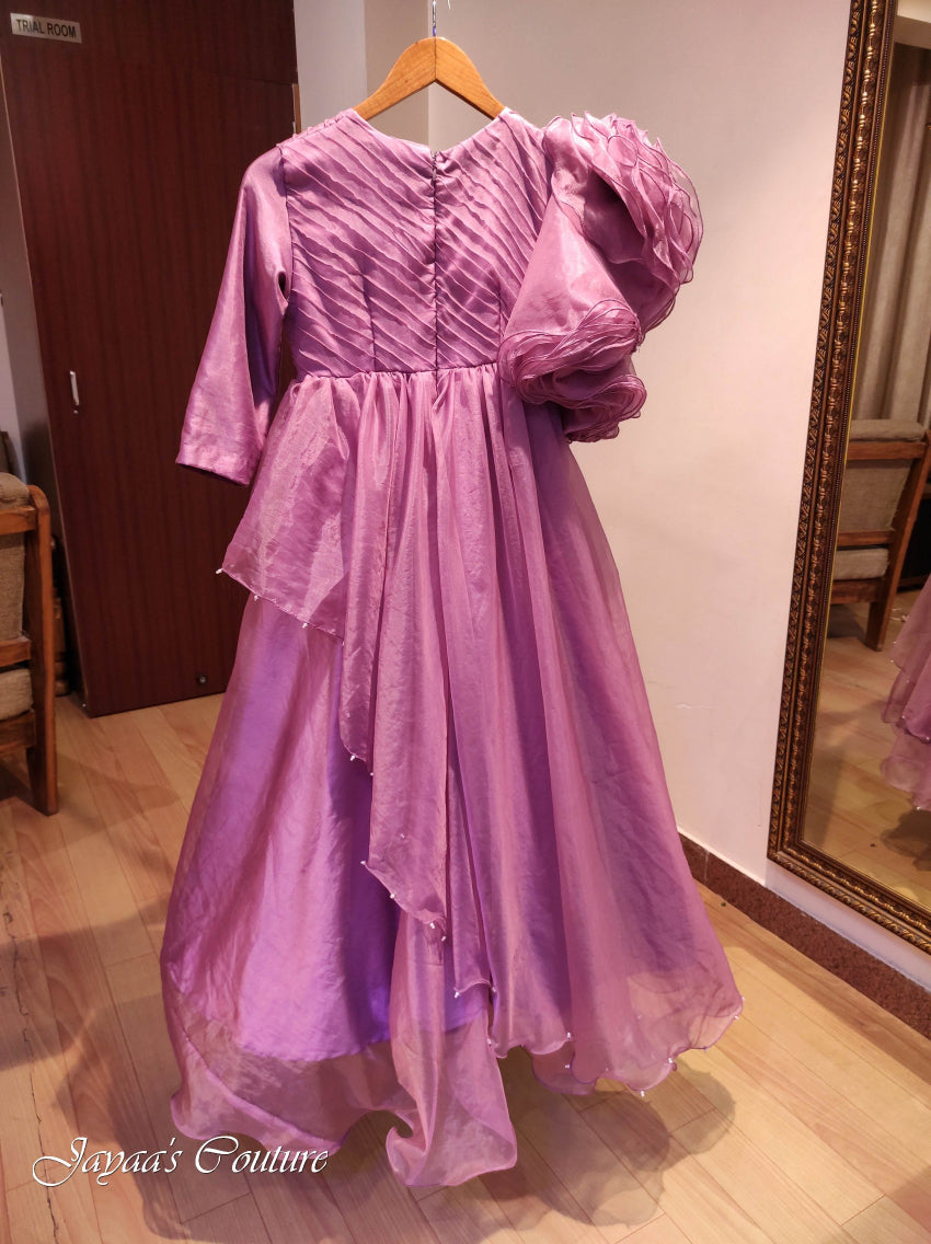 Lavender gown