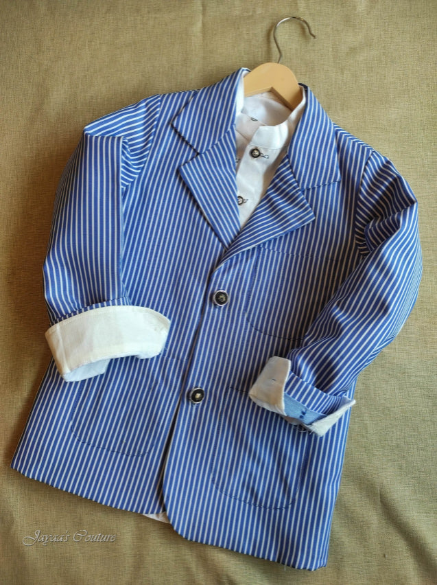 blue blazer set
