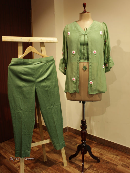 Green Co-Ord set